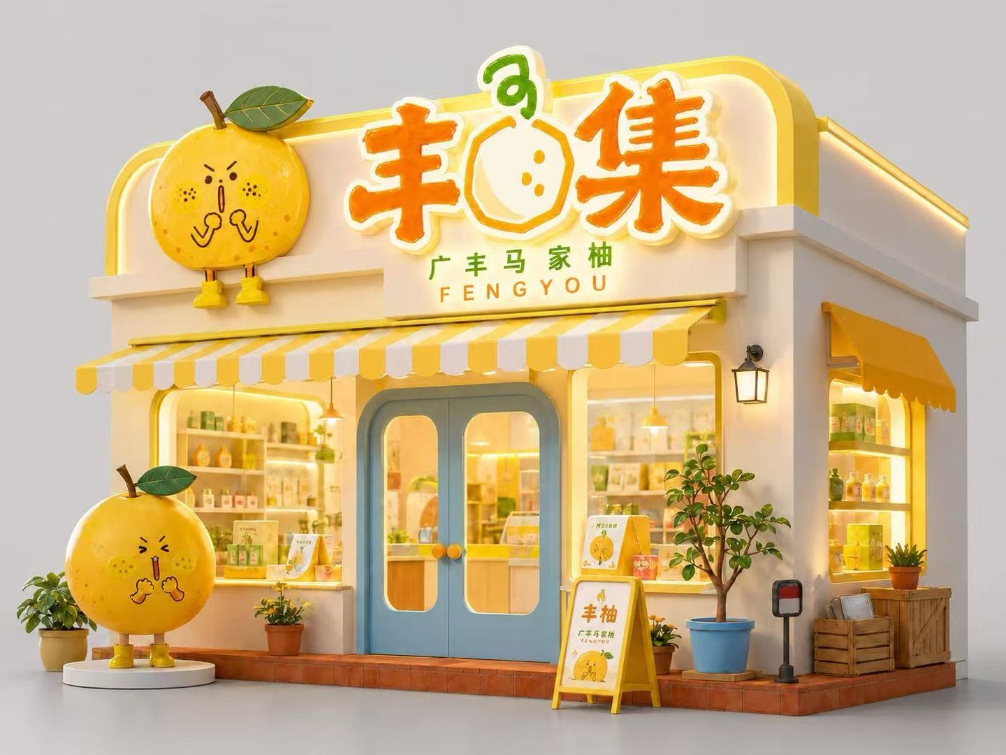丰柚集包装设计